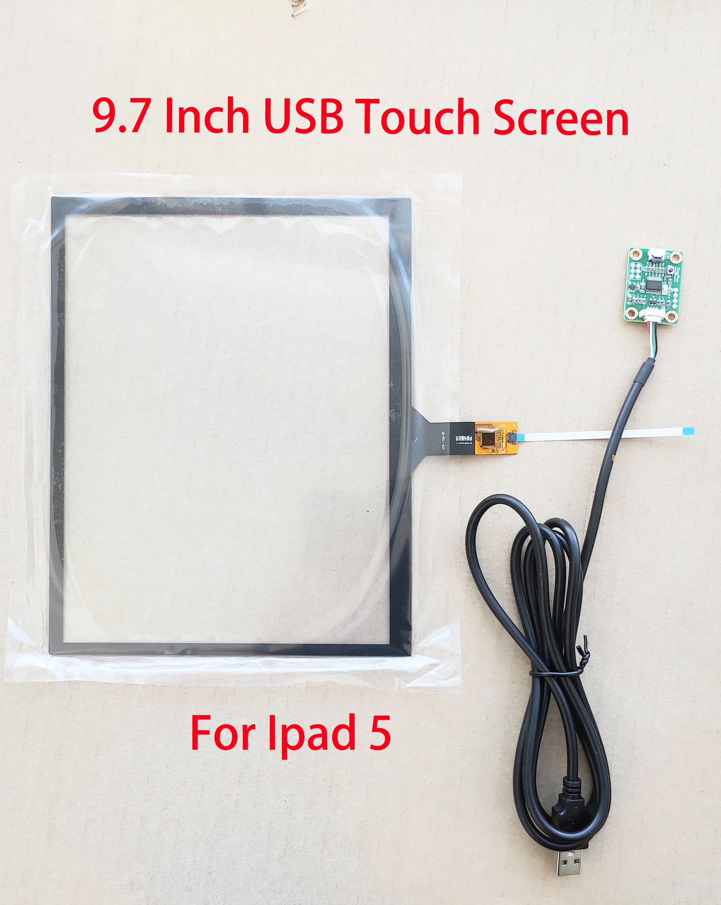 9 7 дюймовый USB сенсорный экран дигитайзер Датчик для радио IPAD 1/3/4/5/6 LCD 1024*768 1536*2048