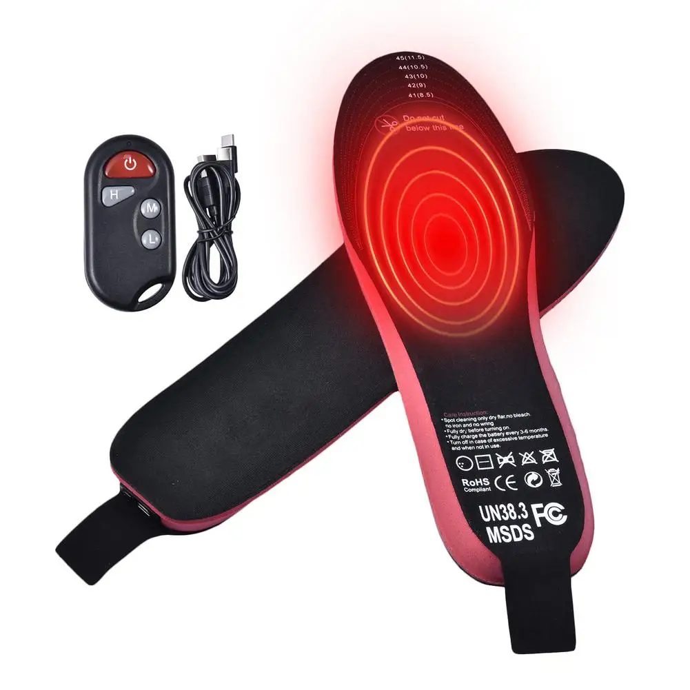 

Стельки для обуви с подогревом от USB, 3,7 в, 2100 мА