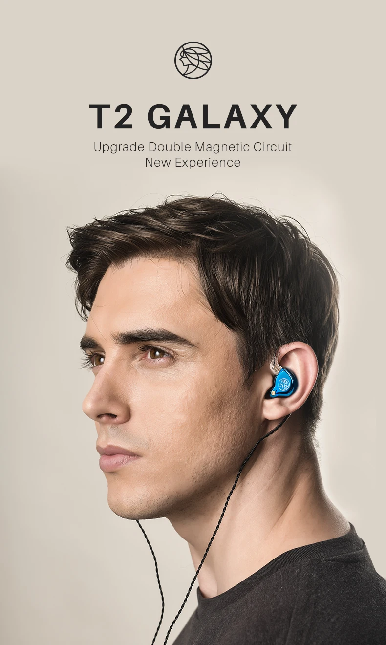 Ароматный Zither TFZ T2 2Pin интерфейс Металл HIFI монитор IEM 3,5 мм в ухо спортивные музыкальные динамические DJ сценические наушники