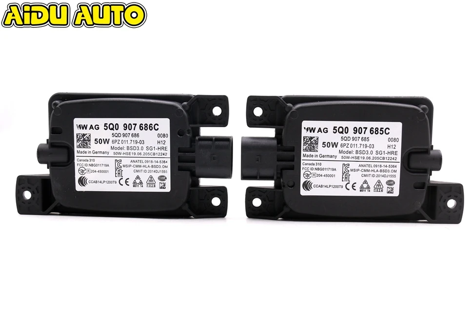Система помощи бокам для VW GOLF 7 MK7 Octavia seat Sharan Superb модуль радара 5Q0 907 685 C 686 C|Датчики