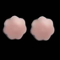 new nipple cover ultra thin stealth milk paste hidden flower like silicone bra to prevent accidental exposure