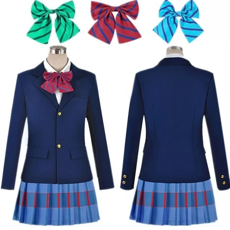 

Love Live Cosplay Costumes Lovelive Kousaka Honoka Minami Kotori Ayase Eli Tojo Nozomi Nishikino Maki School Uniforms