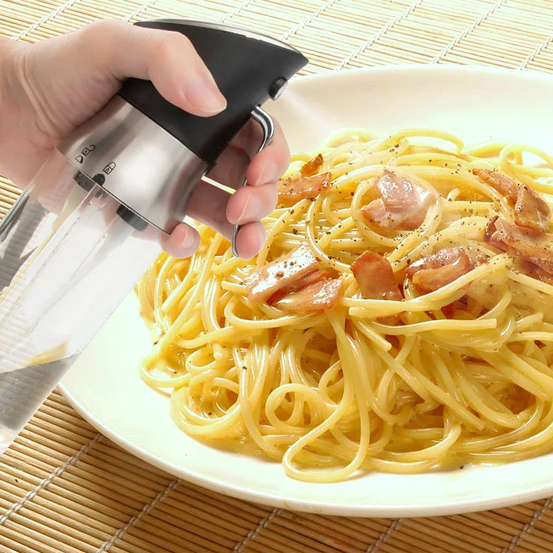 2 in 1 Olive Oil Sprayer Barbecue Spray Bottle Fine Mist Vinegar Dispenser for BBQ Good Seasoning Tools 66CY |