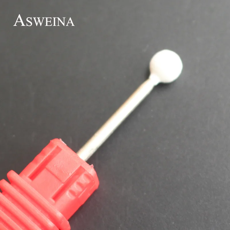 A1 ASWEINA, 1 шт., белый цвет, керамический камень, сверло для ногтей, инструменты для дизайна ногтей, Электрический Маникюрный аппарат, аксессуары, резак, пилки для ногтей - Цвет: A1