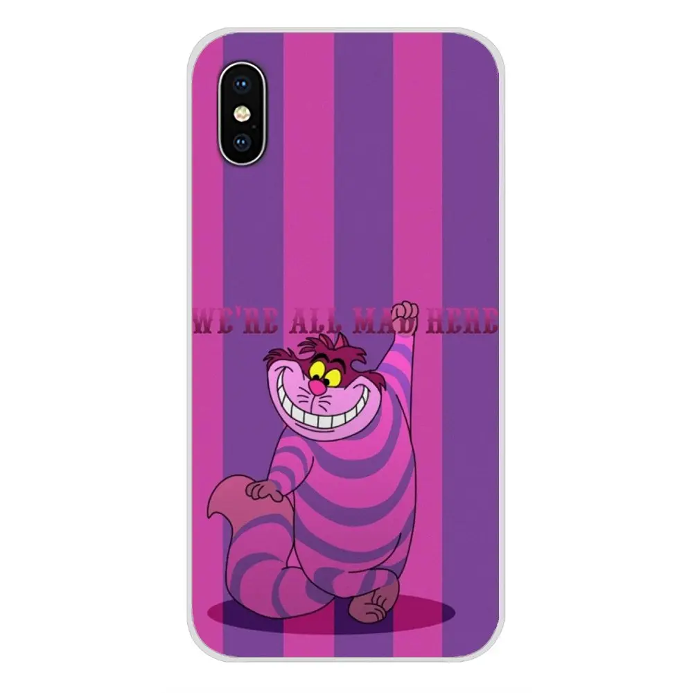 Аниме Чеширский кот Алиса в стране чудес силиконовый чехол Чехлы для Xiaomi Redmi Note 3 4