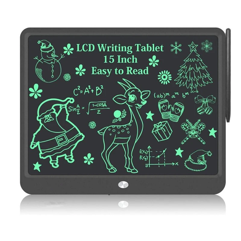 

15inch LCD Writing Tablet Doodle Board Drawing Pad Toddler Writing Tablet Drawing Copy Board for Kids Toys