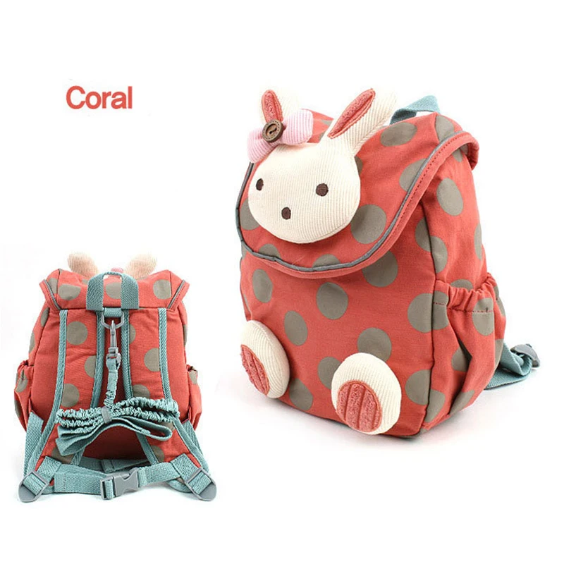 Школьный ранец в стиле животных модный плюшевый рюкзак на шнурке с милым 3d