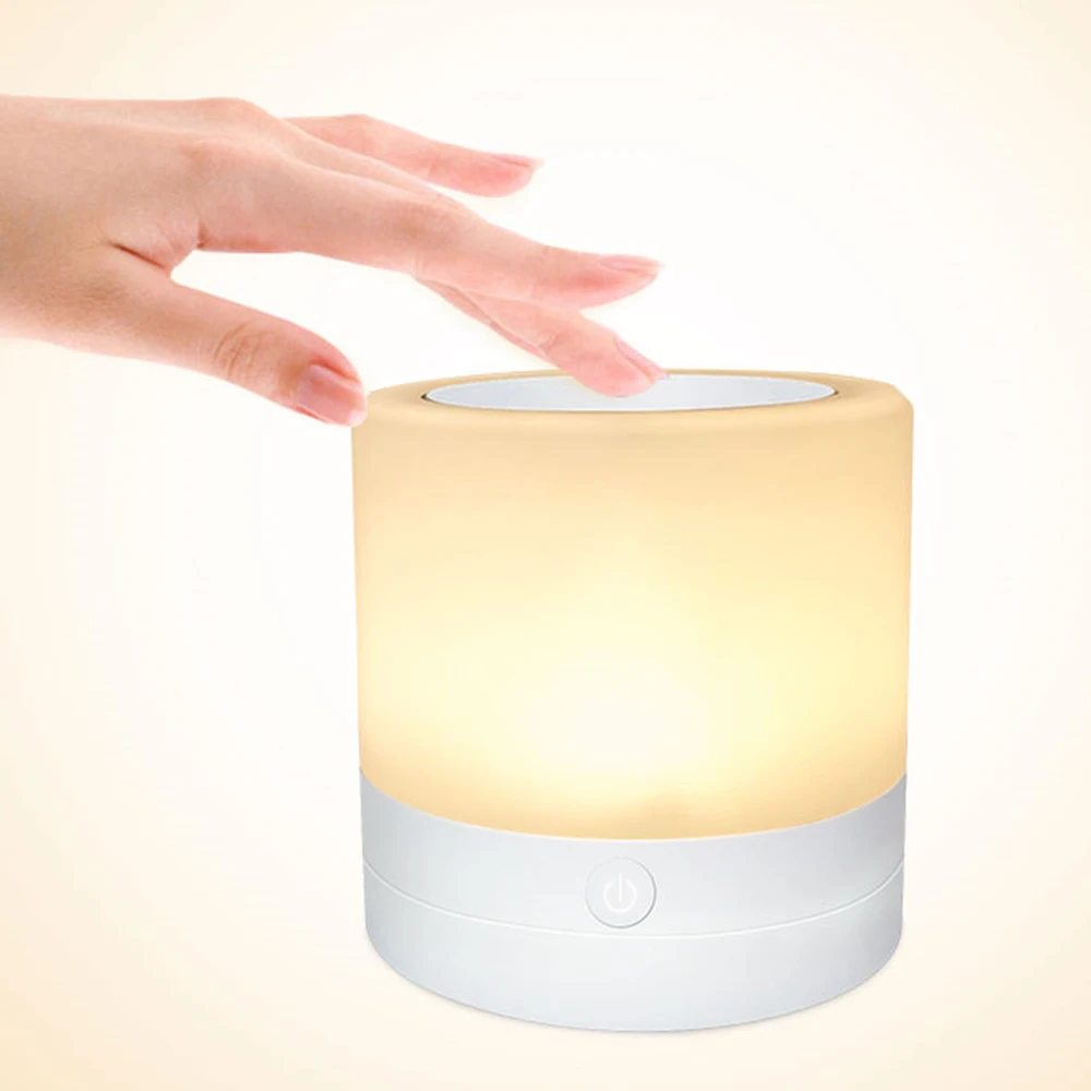 Ночник светодиодный меняющий цвет с сенсорным управлением индукционный