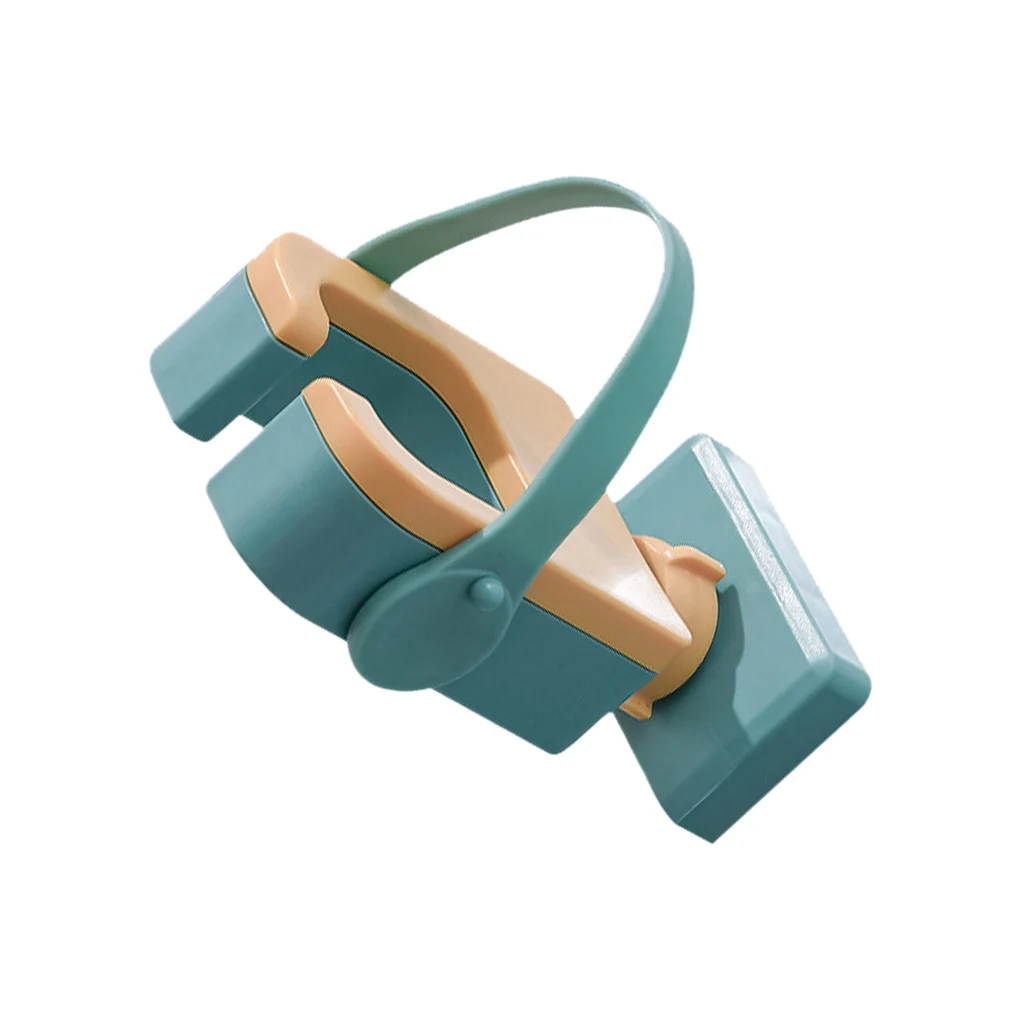 

2022 High Quality Wall-Mounted Hair Dryer Holder Storage Organizer For Hairdryer Shelf ABS Bathroom Shelf Hairdryer Holder Rack