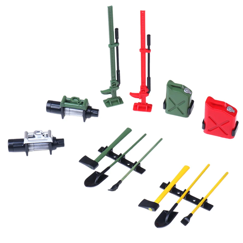 6 шт. 1/10 весы пластиковые аксессуары инструменты для D90 RC Рок Гусеничный грузовик