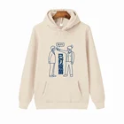 Худи женское осенне-зимнее с длинным рукавом и принтом