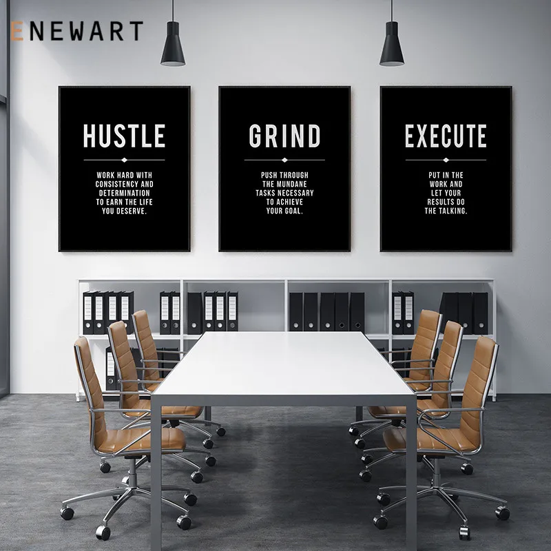 Декор для офиса художественный постер вдохновляющие цитаты настенное искусство