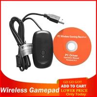 wireless console pc game adapter usb receiver for microsoft xbox 360 wireless controller gamepad pc joystick accessories