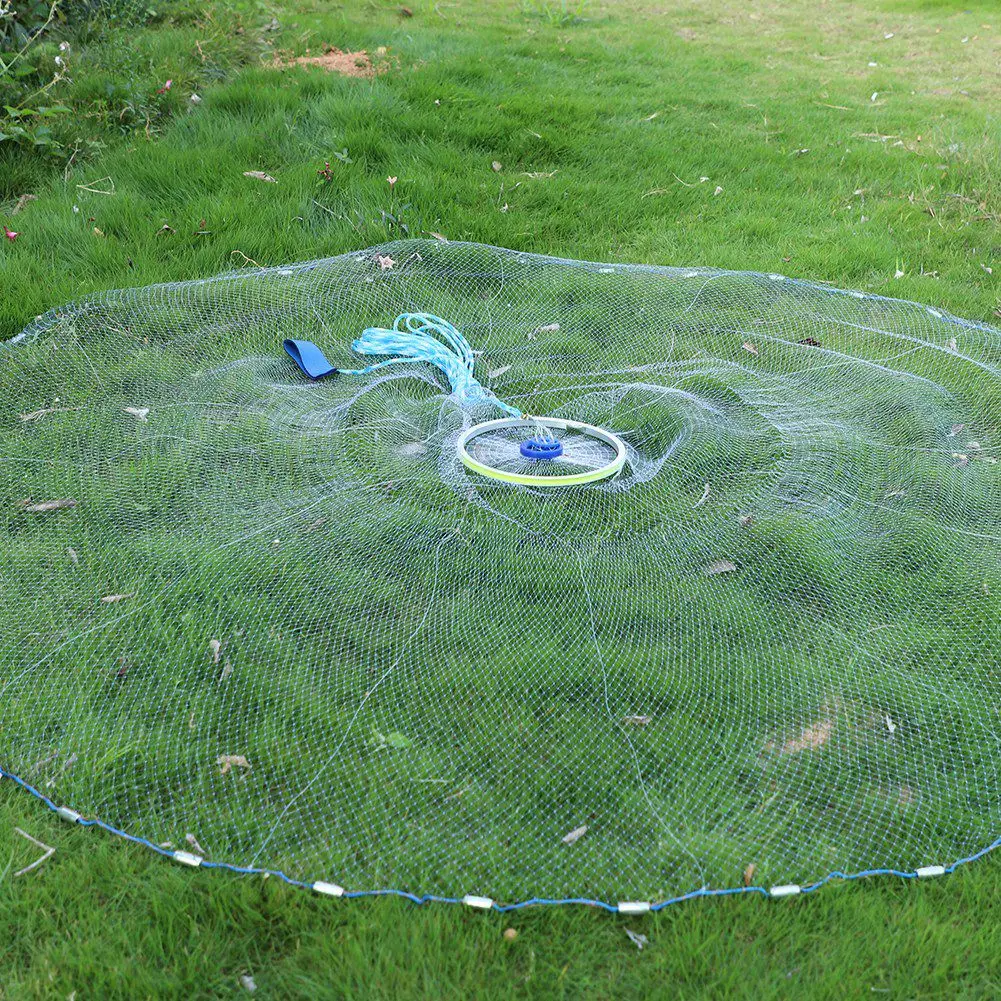 Бесплатная доставка рыболовная сеть с грузилом кастинговая американская ручная