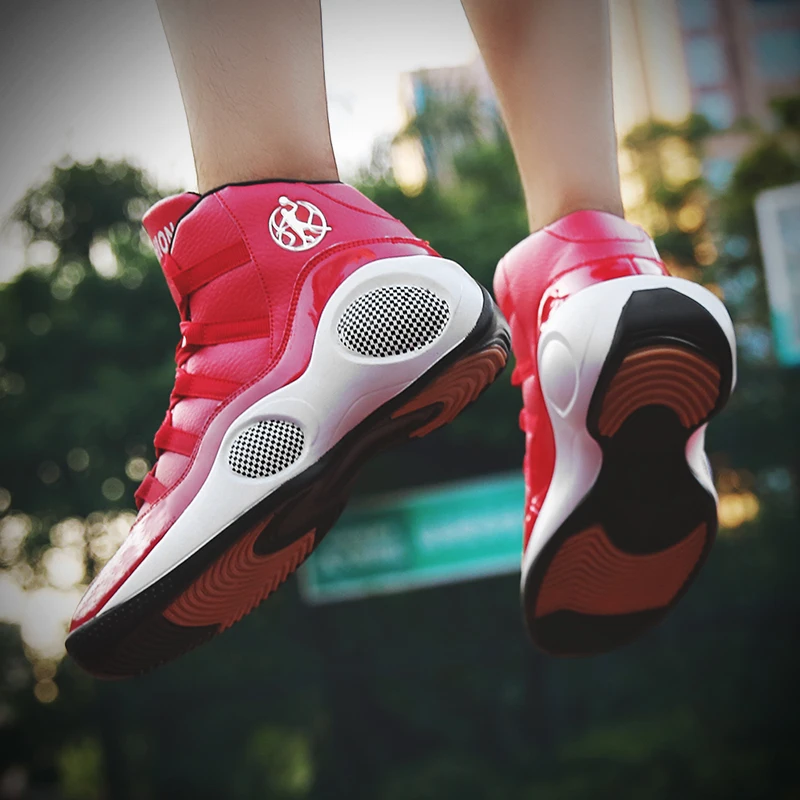 Новинка Jordan баскетбольные кроссовки мужские амортизирующие Lebron высокие