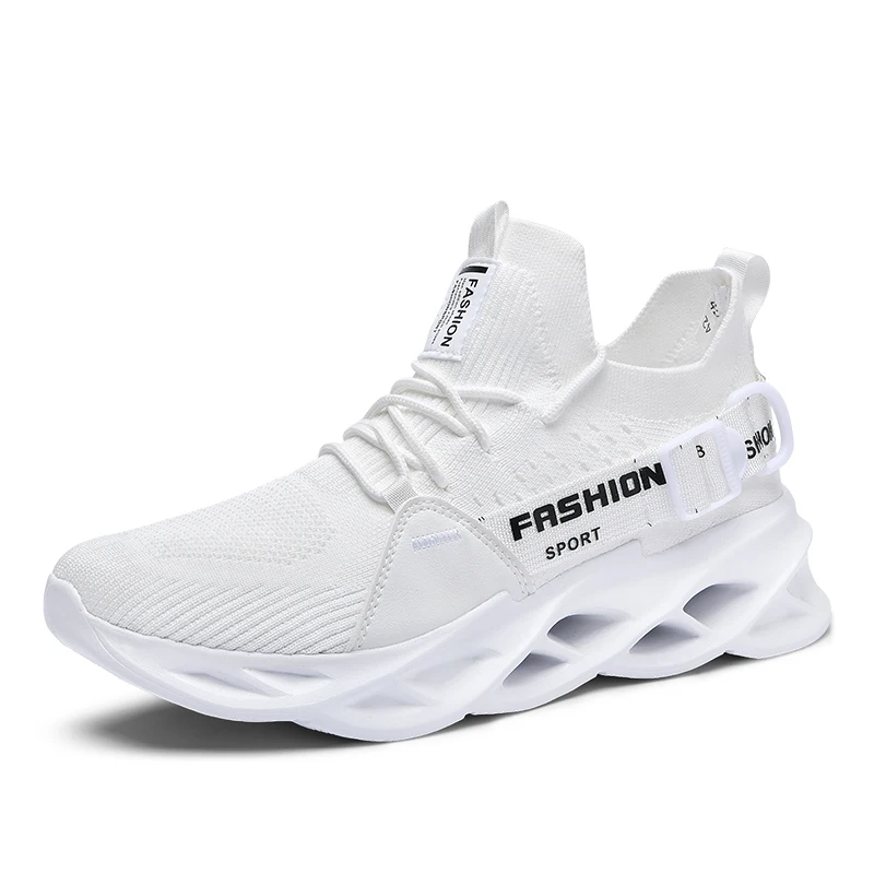 

Lightweight Sneakers Men Running Shoes Shock Cushion Breathable Comfortable Male Footwear Outdoor Sports Platform Sneakers