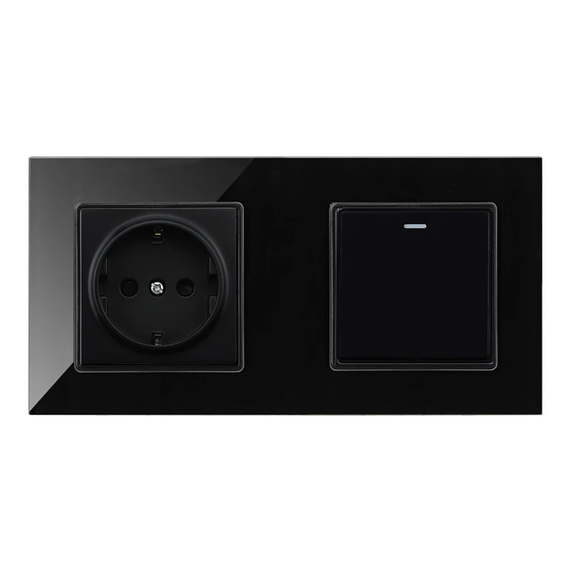 Avoir DE европейская вилка розеточный светильник кнопка переключения переключатель