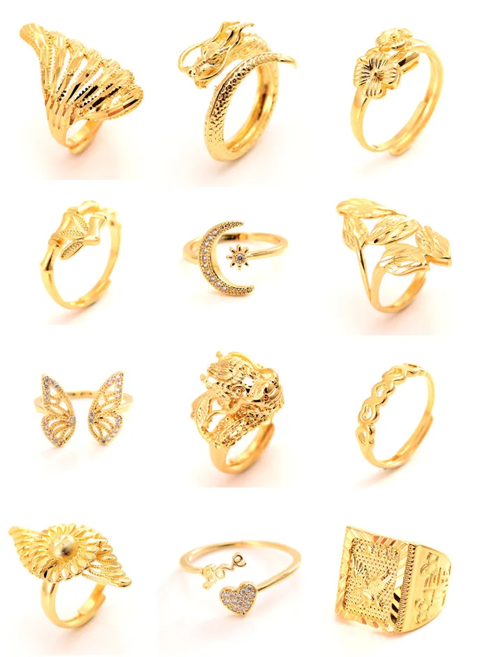 58 стили в стиле панк рок орел мужские кольца роскошные золотые Цвет Resizeable без