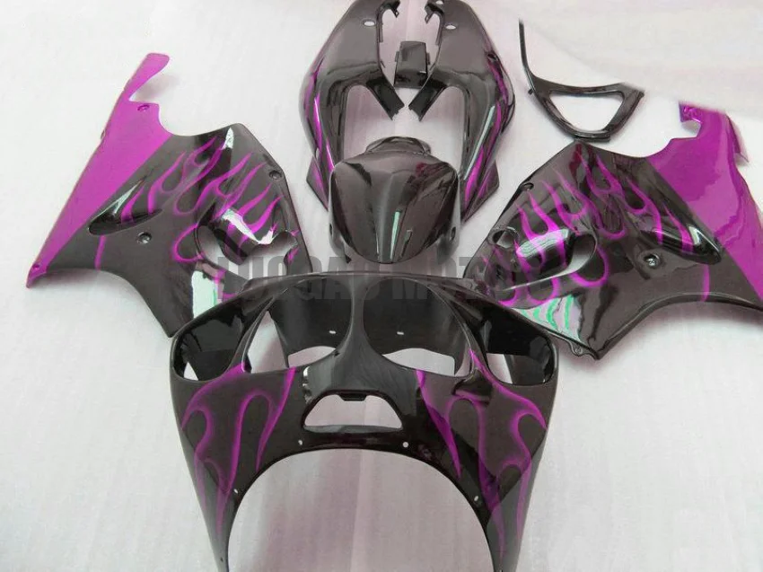 

ABS Fairings kit for Kawasaki Ninja ZX7R 96 97 Flame Pink 98-03 ZX-7R bodywork 1996 1997 1998 1999-2000-2001-2002-2003 fairing