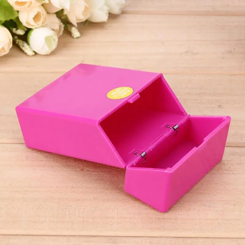 Модный Портативный Карманный чехол для сигарет пластиковый контейнер хранения