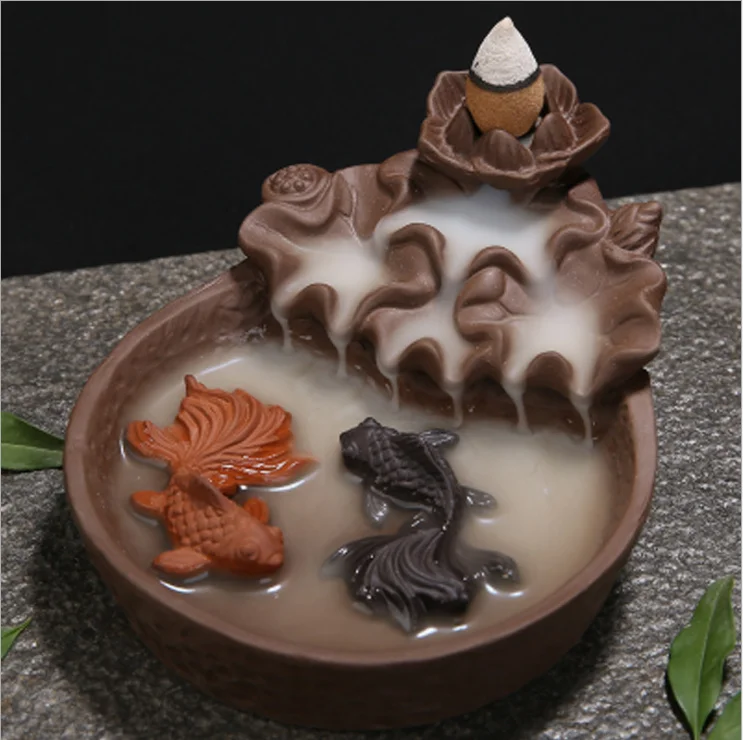 Поджигатель для благовоний в виде рыбы подарок медитации украшение дома и офиса