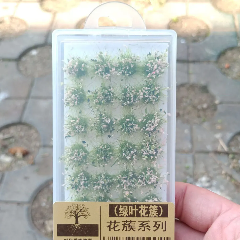 Садовый декор сделай сам миниатюрная железная дорога трава для создания