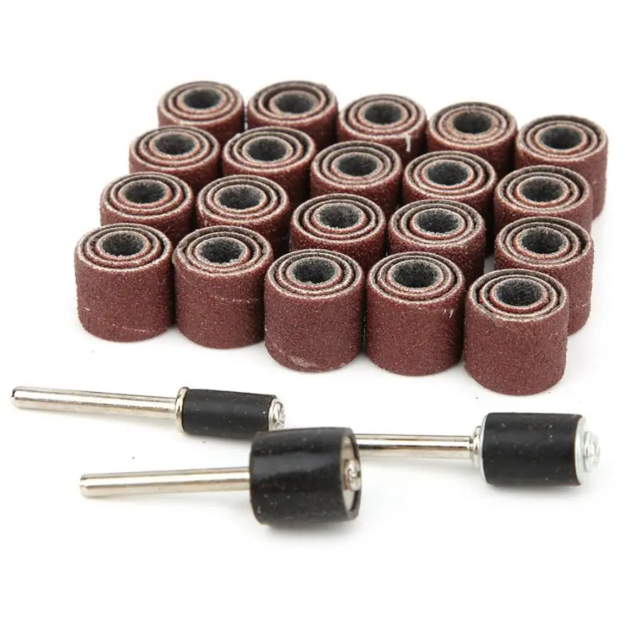 30 шт. набор электрических шлифовальных лент из металла пластика дерева шлифовка