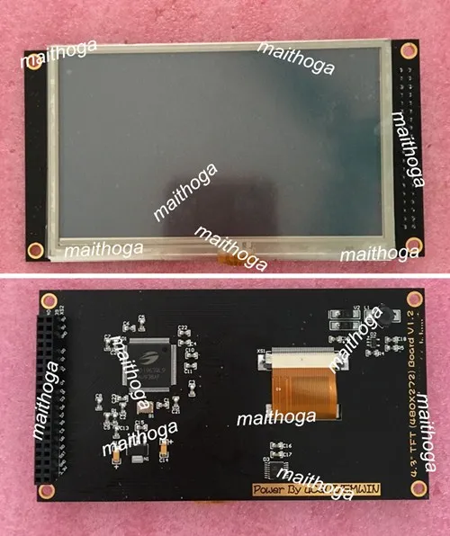 Макетная плата maithoga MINI STM32F103VET6 + 3 5 дюймовый сенсорный ЖК экран TFT ssdтогда 4 3*272|tft lcd