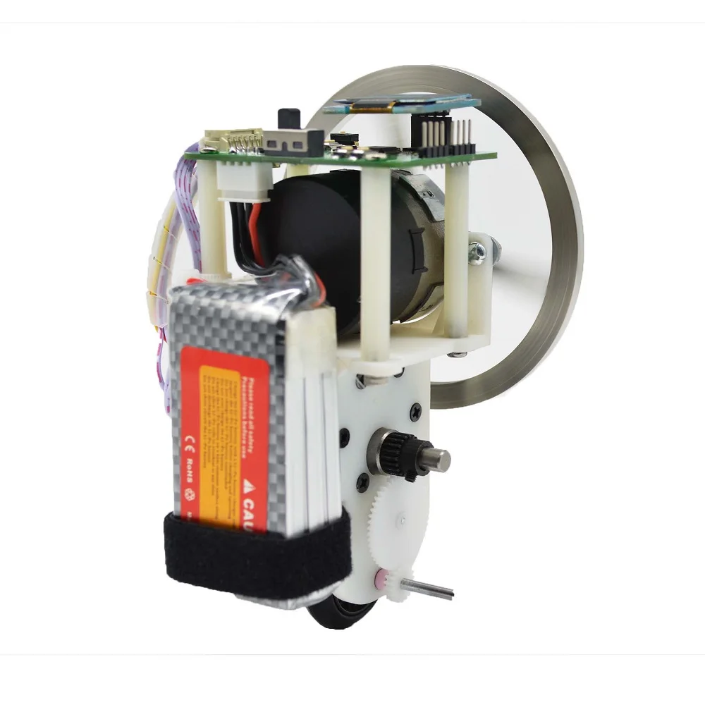 

Self-balancing Uni-wheel Robot STM32 Classic PID Control for Balancing Trolley Inertia Wheel