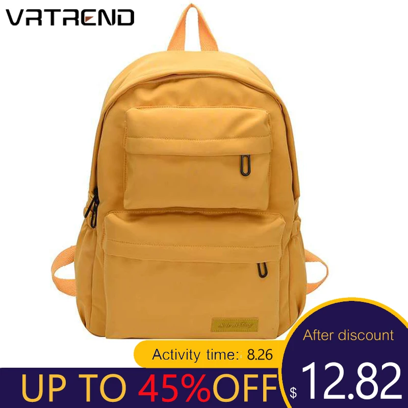 Рюкзак для женщин с несколькими карманами женский водонепроницаемый нейлоновый