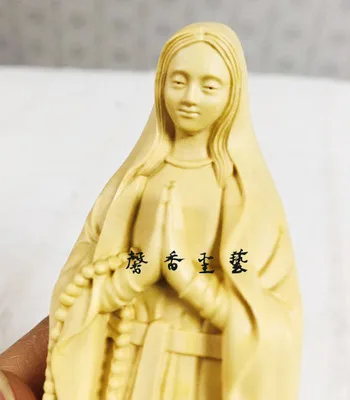 Our Lady of Lourdes Boxwood, catcotic Relic, Madonna of Our Lady