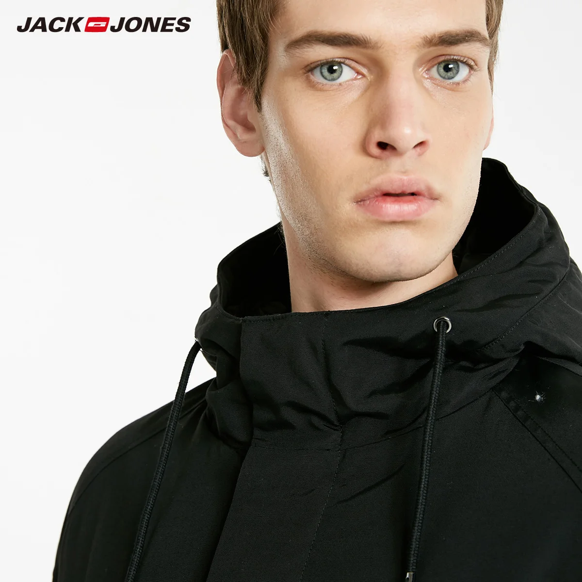JackJones мужская зимняя куртка с капюшоном средней длины | 218412548