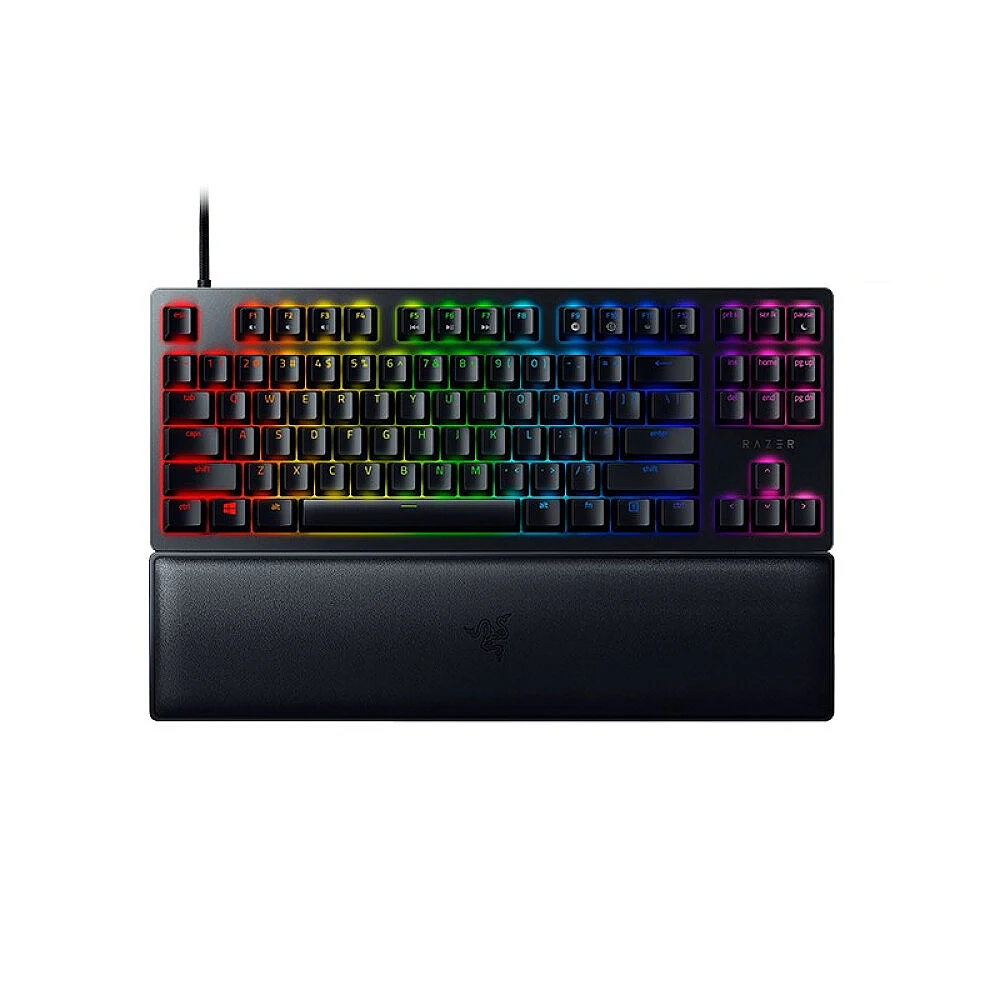Проводная Механическая клавиатура Razer Huntsman V2 87 клавиш/104 клавиш с колпачками PBT