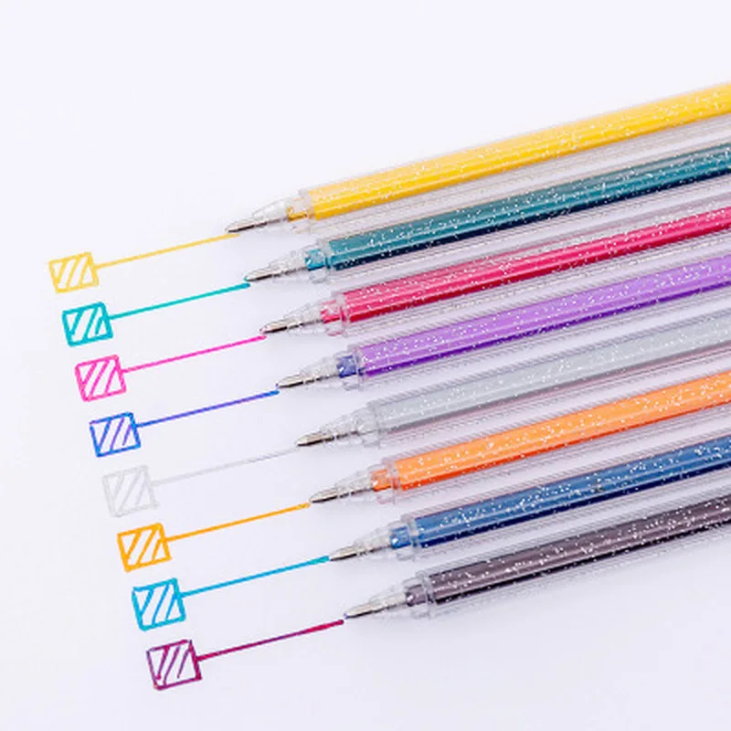 

8pcs/set Highlighter Kawaii Stationery Set Art Supplies for Kids Drawing Stationery Gel Pen Water Color Kawaii School Supplies