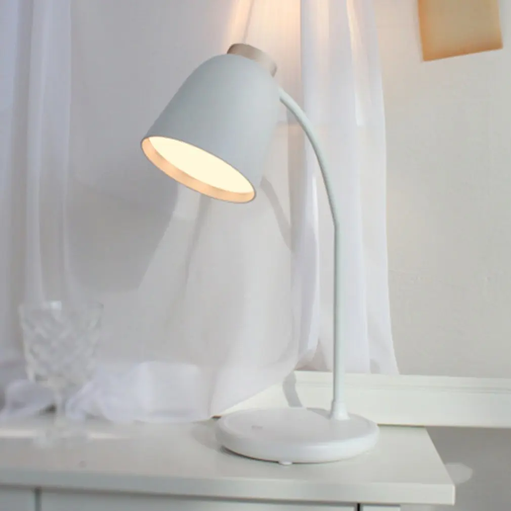 Светильник для чтения трехцветный светодиодный силиконовый налобный фонарь с