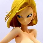 16 масштаб DBZ блеск GLAMOURS Android 18 колени голый Сексуальная Смола GK модель фигурки коллекционные Аниме фигурки 16 см
