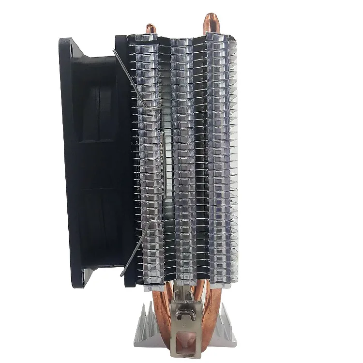 Высокое качество 2 Heatpipe Премиум кулер для процессора двухрядный шахматный радиатор труба тихий гидравлический подшипник вентилятор охлаждения
