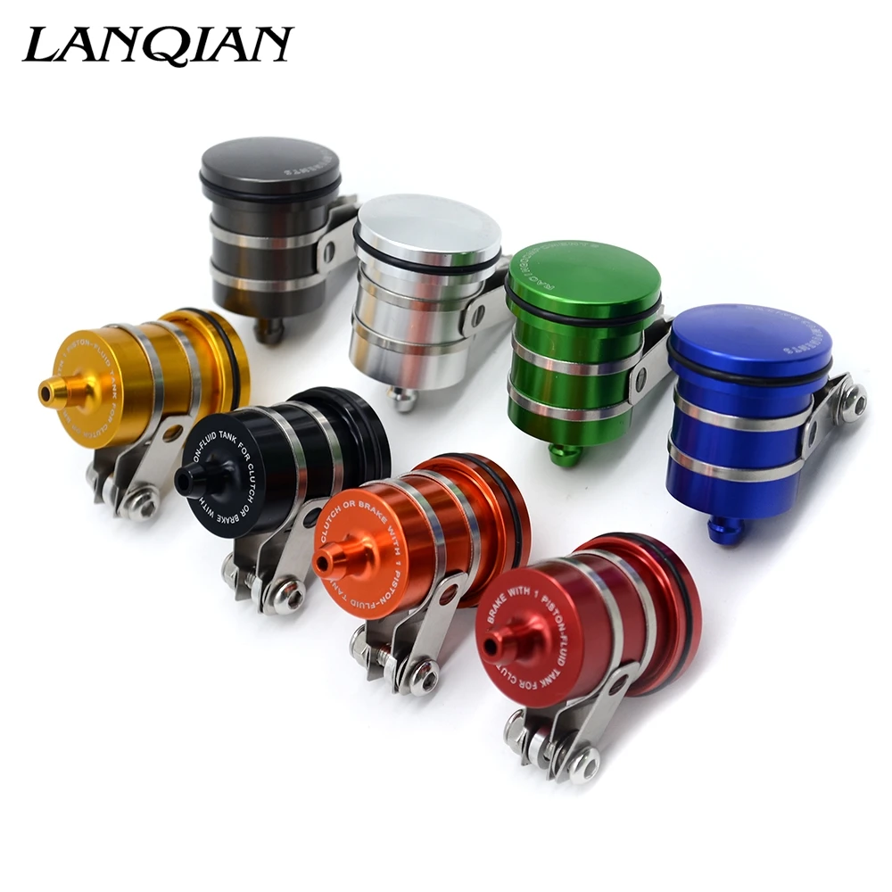 Motorcycle Rear Brake Fluid Reservoir Clutch Tank Oil Cup Cover For YAMAHA XMAX 125 200 250 400 XTZ XT600 | Автомобили и