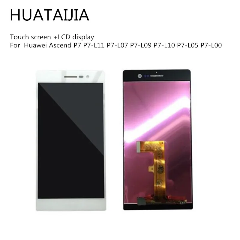 ЖК дисплей с сенсорным экраном и дигитайзером в сборе Замена для Huawei Ascend P7 L11 L07 L09