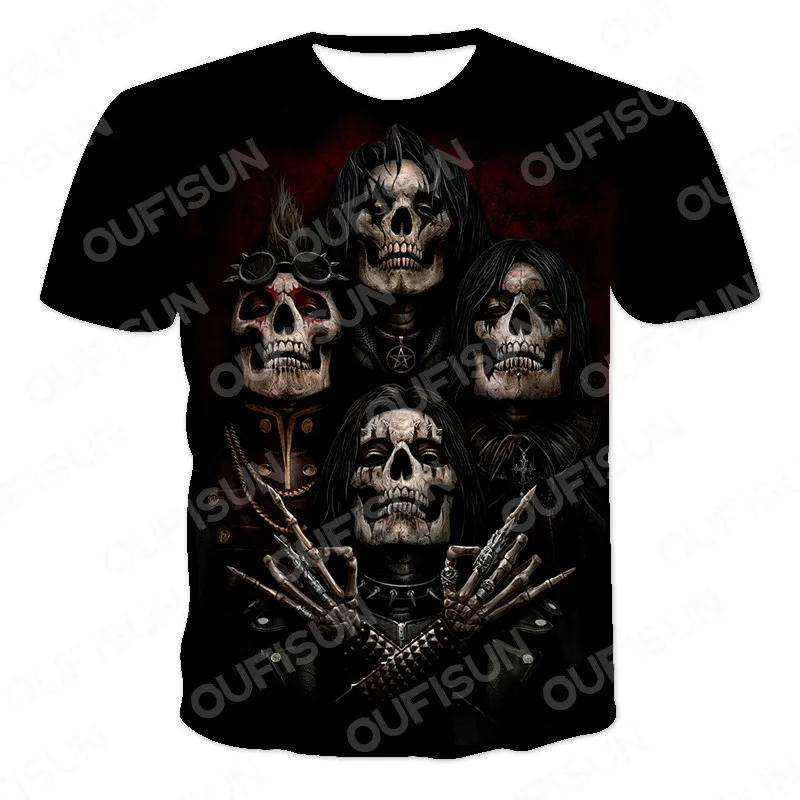 Футболка мужская быстросохнущая с коротким рукавом и 3D-принтом | Мужская одежда