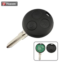 yiqixin 433mhz remote car key keyless entry for mercedes benz smart fortwo 450 forfour 451 roadster city coupe cabrio 1998 2006