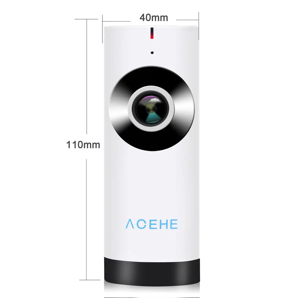 

Acehe Wireless Camera Panoramic Mini Baby Monitor 720P Hd Surveillance Ip/Network /Wifi Security Camera With Night Vision