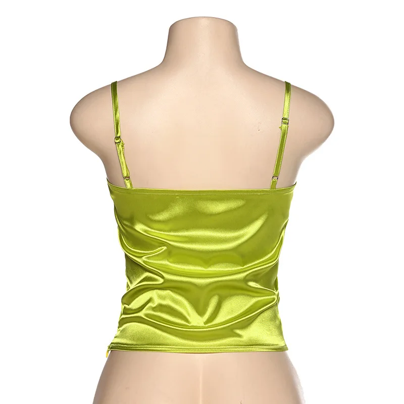 Женский укороченный топ с круглым вырезом облегающий розовый фиолетовый черный