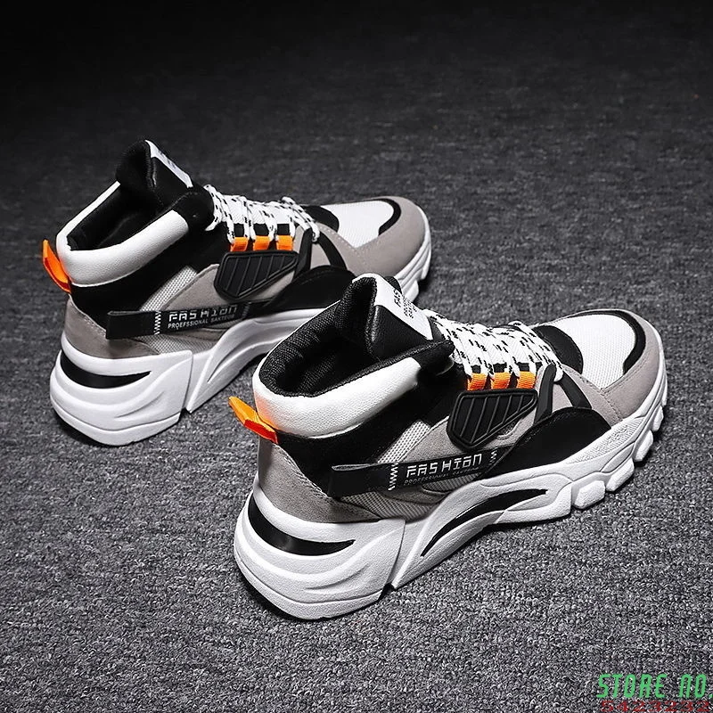 

Men Shoes Spring New High Top Sports Men's Running Tenis Masculino Zapatillas Hombre