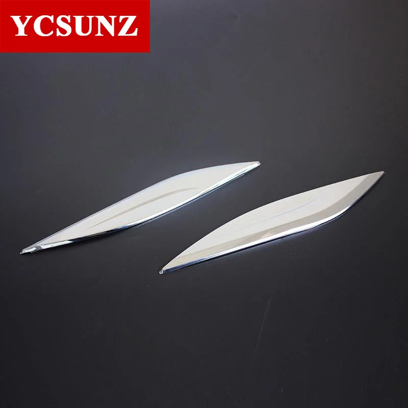 Автомобильные аксессуары ABS хромированные боковые вентиляционные решетки для