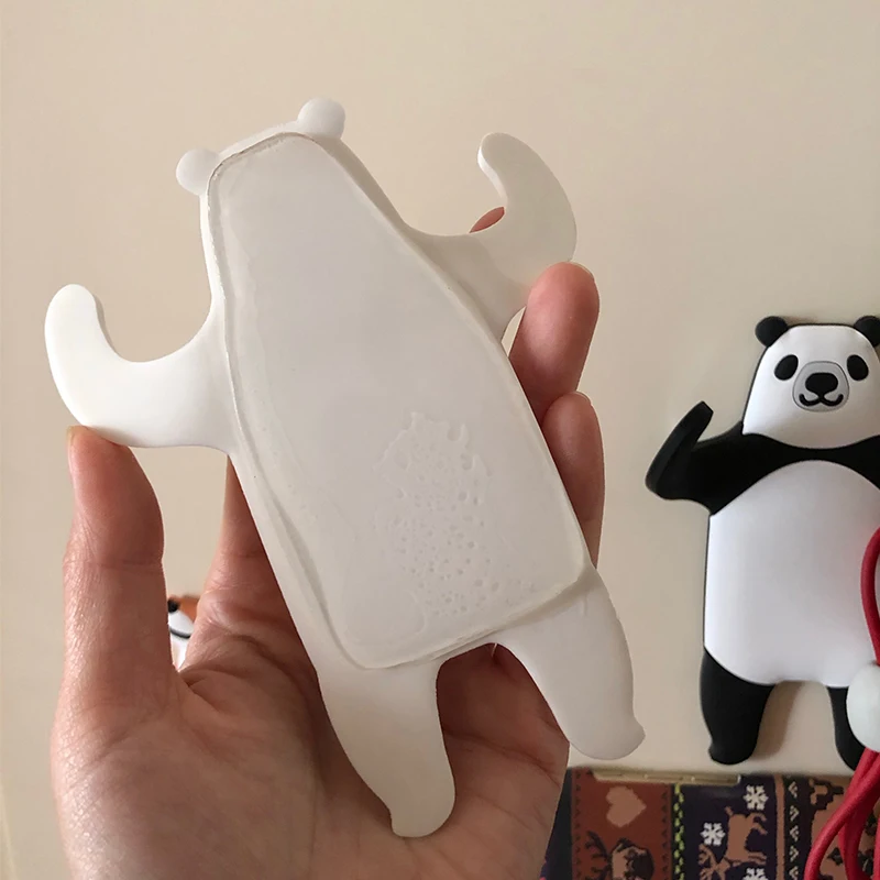 Настенный декоративный крючок с мультяшными животными наклейка для белой доски