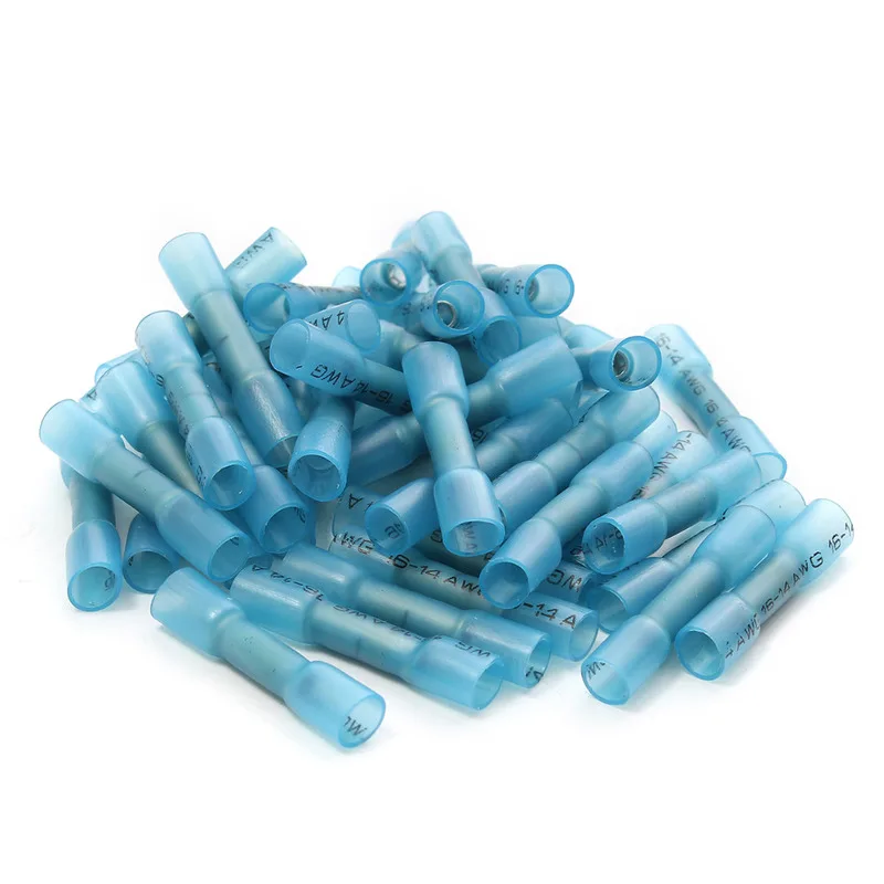 Термоусадочные стыковые клеммы водонепроницаемые полностью изолированные