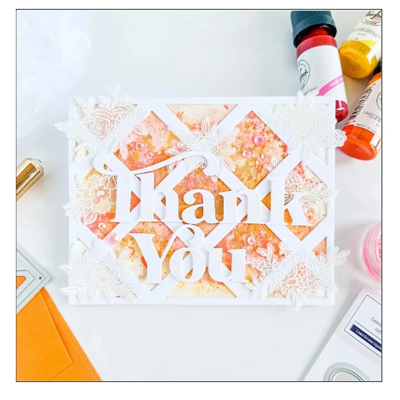 SIMPLY DIAMONDS-Плашки для резки металла создания фестиваля поздравительных открыток