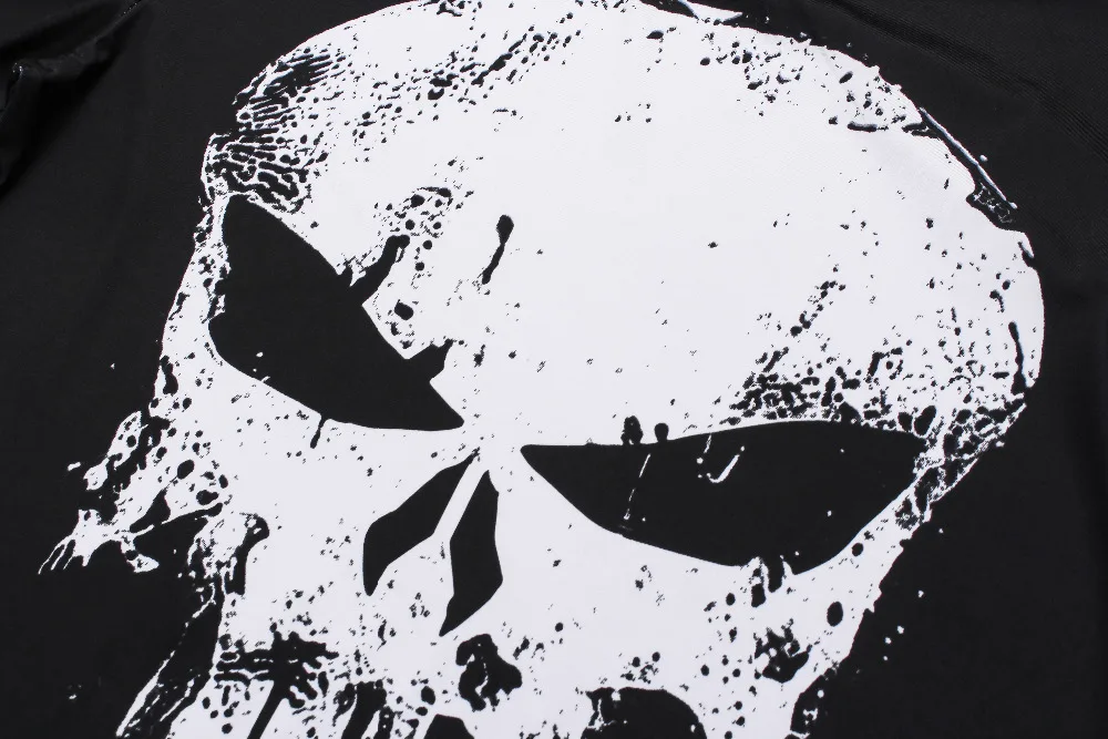 Футболка мужская компрессионная с 3D-принтом топ коротким рукавом для косплея