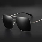 Солнцезащитные очки VEITHDIA, винтажные квадратные очки для мужчин, степень защиты UV400, для вождения, модель 2020, 98015